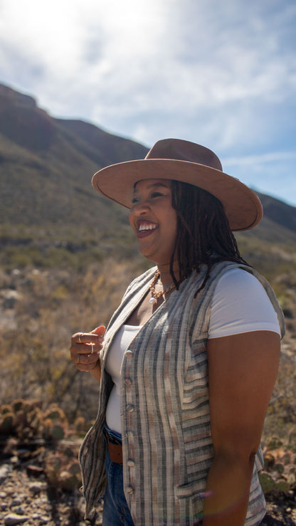 Ebenezer Hats Suede Fedora